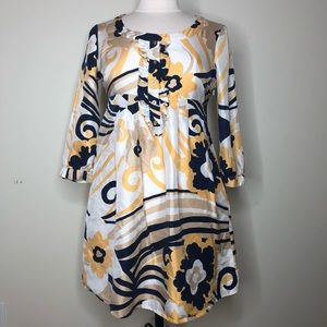 Lilly Pulitzer Silk Dress Ruffle Detail (2)